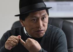 Humberto Cholango, dirigente indígena.