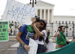 Con el fallo de hoy, los estados que así lo decidan podrán prohibir totalmente el aborto en su territorio.