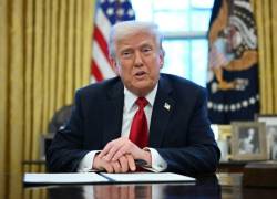 “Venezuela ha sido muy peligrosa en lo que se refiere a drogas y a otras cosas. Vamos a ver lo que pasa con Venezuela”, dijo Trump.