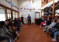 Víctimas de un supuesto centro de rehabilitación.