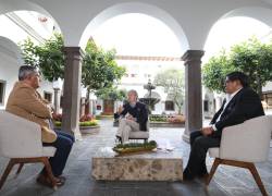 Entrevista al presidente, Guillermo Lasso, el martes 18 de enero de 2022.