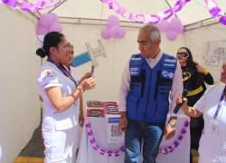 Campaña de Vacunación contra la Influenza Estacionaria 2024-2025 en Machachi.