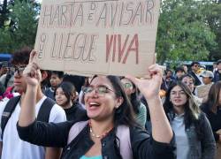 El pasado 10 de junio se realizó un plantón en memoria de la estudiante universitaria Nathaly Mafla.