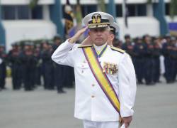 El contralmirante John Merlo es el nuevo comandante general de la Fuerza Naval.