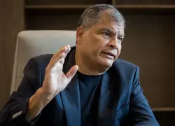 El expresidente Rafael Correa cuestionó el retorno de Lenín Moreno.