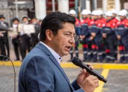 John Vinueza, alcalde de Riobamba, es investigado por la Fiscalía en el Caso Altares.