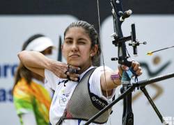 Ecuatoriana logra su mejor marca de tiro con arco en los Juegos Olímpicos