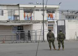 Imagen de la cárcel de Machala del 10 de noviembre del 2025.