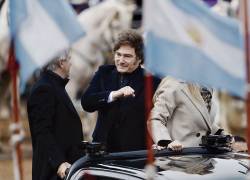 Javier Milei, presidente de Argentina, en una foto de archivo.