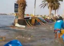 Las dos mujeres adultas fallecieron ahogadas por fuertes oleajes desatados el sábado en la playa Naylamp, en Lambayeque (norte).