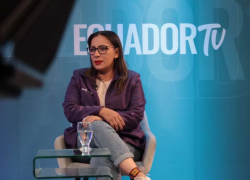 La ministra de Gobierno, Zaida Rovira.