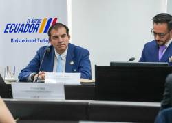 Harold Burbano presidió la cuarta sesión del Consejo Nacional de Trabajo y Salarios.