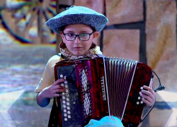 VIDEO: El sorprendente niño de 8 años y maestro del acordeón que ganó Got Talent Uruguay