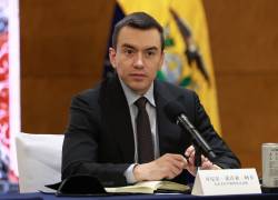 Fotografía de archivo del presidente de Ecuador, Daniel Noboa.