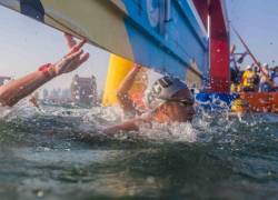 La nadadora ecuatoriana, Samantha Arévalo, alcanzó la marca respectiva en una competición en aguas abiertas realizada en Portugal.