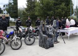 Operativo contra grupos criminales en el norte de Quito.