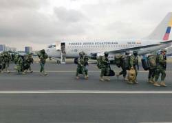 El Ejército desplegó más personal para las provincias de Guayas, Manabí y Los Ríos.