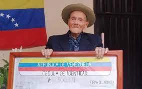 $!El 12 de febrero, Saturnino de la Fuente, el hombre más longevo del mundo, cumpliría 113 años de edad; no obstante, falleció el 18 de enero y ahora el venezolano Juan Vicente Pérez pasó a ostentar dicho título mundial.