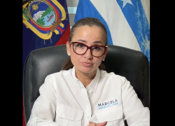 “La notificación no contiene un análisis técnico, manifestó la prefecta del Guayas, Marcela Aguiñaga.
