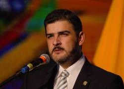 Fotografía de archivo del alcade de Guayaquil, Aquiles Alvarez.