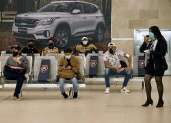 Aeropuerto Internacional de Quito, el 1 de junio de 2020.