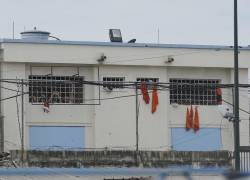 Vista desde el exterior de uno de los pabellones de la cárcel de Machala.