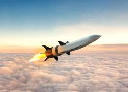 Un render del misil publicado por Raytheon, la empresa que diseñó el arma