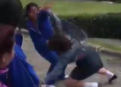 Captura de video viralizado que captó la brutal agresión.