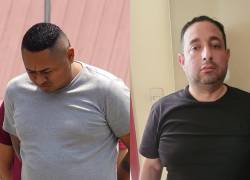 Fotografía de archivo de Rolando Gómez, alias Fede (I), y Celso Moreira, alias Patucho Celso.