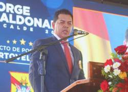 Fotografía de Jorge Maldonado, quien fue alcalde de de la ciudad de Portovelo, de la provincia de El Oro.