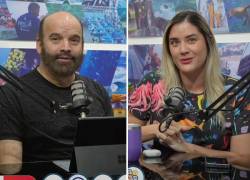 Los anfitriones de Azul Sostenible, el productor ejecutivo Guillermo, y la directora del programa, Mayi Zambrano.