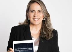 Fotografía de la abogada Alexandra Villacís, vocal suplente de Mario Godoy.