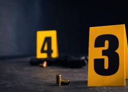 Imagen referencial de escena del crimen.