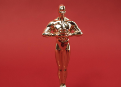 Fotografía de la estatuilla de los premios Óscar.