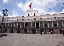 Fotografía del Palacio de Carondelet, en la ciudad de Quito.