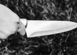 Fotografía referencial de un arma blanca.