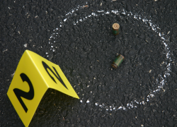 Fotografía referencial de casquillos de balas.