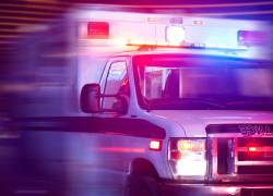 Fotografía referencial de una ambulancia.