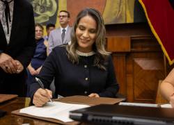 Fotografía de archivo de la vocal de la Judicatura, Alexandra Villacís.