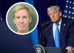 Combo de fotografías que muestra al tirador sentenciado, Ryan Xesley, y al presidente de Estados Unidos, Donald Trump.