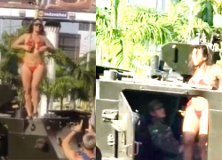 Capturas de video que se viralizó esta semana.