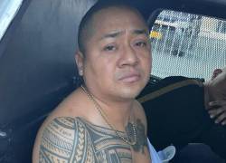 Fotografía de Rolando Goméz, alias Fede, tras ser capturado por la Policía de Colombia este jueves.