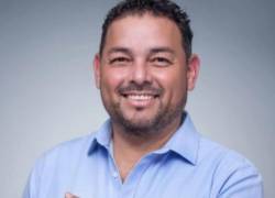 Fotografía del alcalde de Nobol, Marvin Salas.