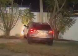 Fotografía que muestra el vehículo en el que se movilizaba la víctima.