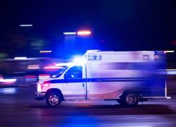 Fotografía referencial de una ambulance.