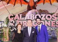 Don Alfonso viajó a México para formar parte del evento organizado en conmemoración al estreno de la megaproducción de Paramount Pictures en la que participó.
