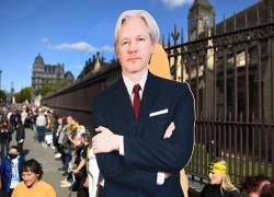 Julian Assange está detenido en la prisión de Belmarsh, cerca de Londres.