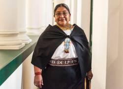 Nina Pacari en la Conferencia DeustoForum