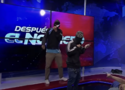 Incursión armada a TC Televisión, ocurrida en enero de 2024 en Guayaquil.