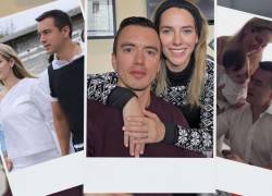 Daniel Noboa y Lavinia Valbonesi serán la pareja más joven en Gobernar el Ecuador.